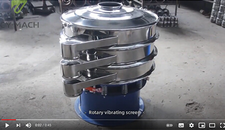 600 Dia. Rotary Vibration Sieve for Materials Separation